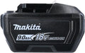 Makita 18V LXT 9Ah Lithium-Ionen-Akku Hochleistungsbatterie