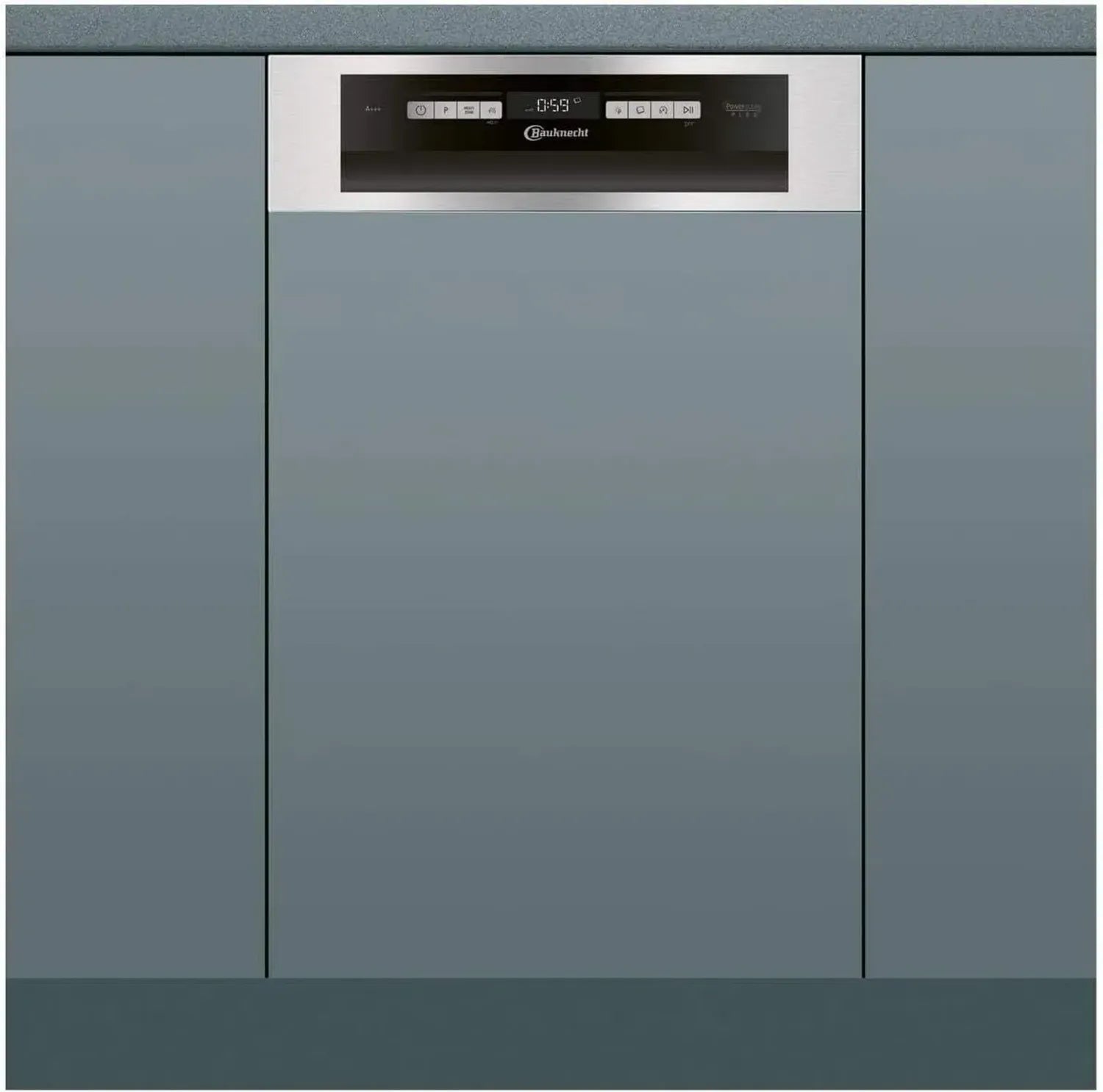 Bauknecht 45 cm Integrierter Geschirrspüler mit PowerClean, ActiveDry und Besteckschublade