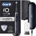 Oral-B iO Serie 9, elektrische Zahnbürste, Bluetooth, 7 Modi, Reiseetui, Tasche, Schwarz