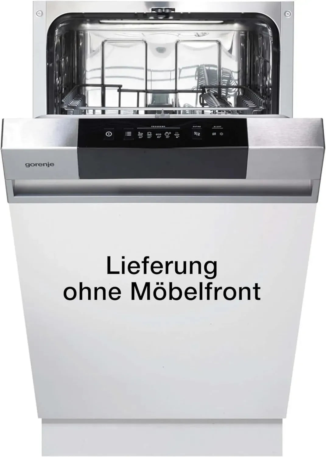 Gorenje GI520E15X Teilintegrierter Geschirrspüler für Einbauküchen