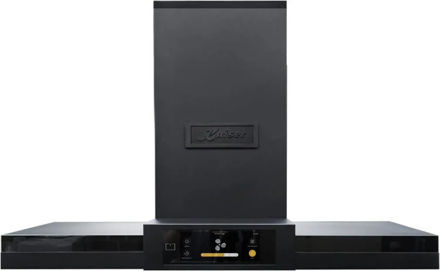 Kaiser LaPerle Noir Wandhaube 90 cm, TFT-Display, 1100 m³/h, Energieklasse A++, Abluft/Umluft Kaminhaube