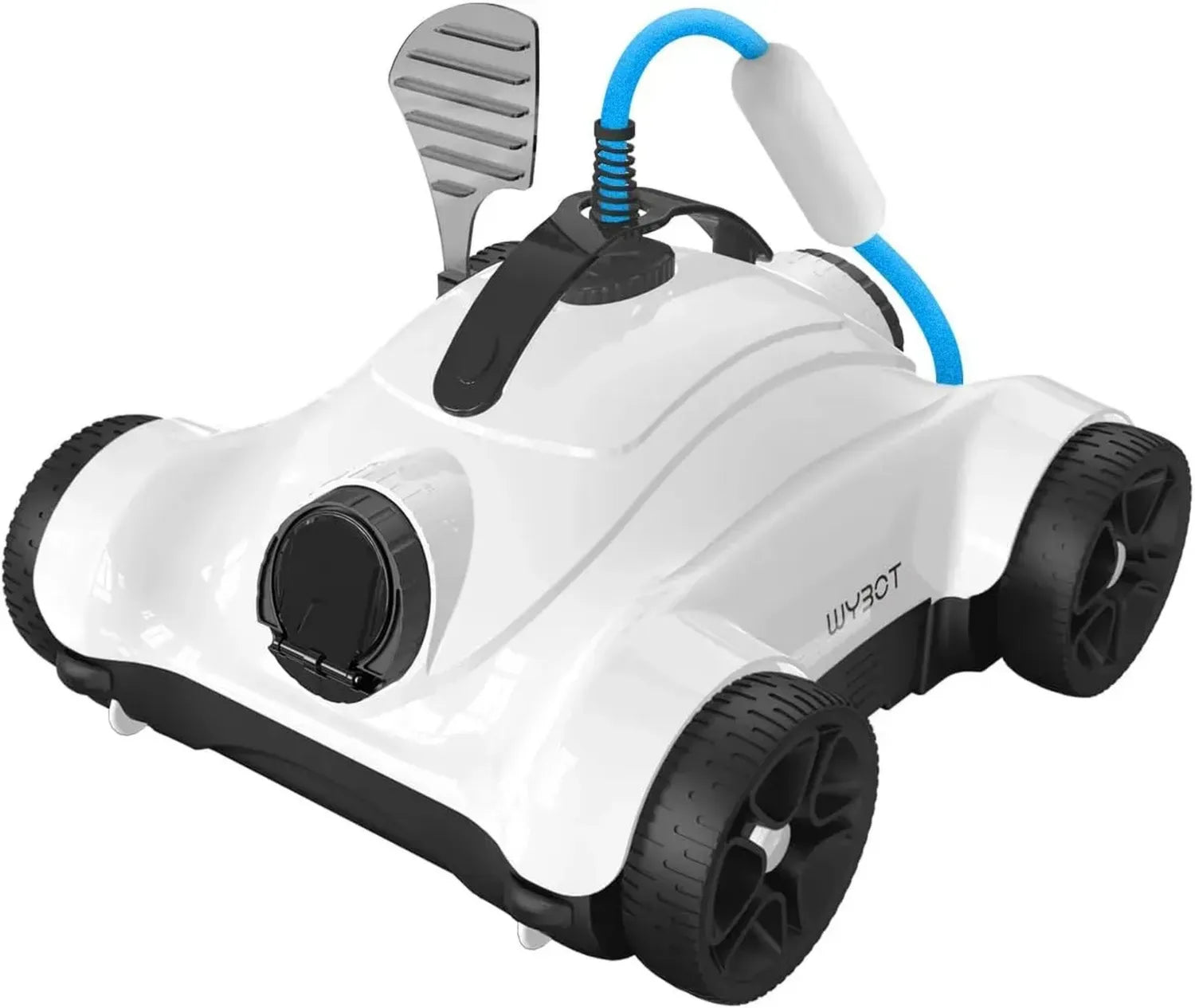WYBOT Grampus 400 Poolroboter, 150W Leistung, Zweifach-Motor, Anpassbare Betriebszeiten, Verstellbarer Düsenwinkel, Für Flachbodenpools