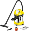 Kärcher Akku-Nass-/Trockensauger WD 3 Premium, 17L, 36V Kompatibel, 300W, ohne Akku