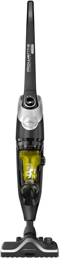Rowenta Powerline Extreme Cyclonic, beutelloser Handstaubsauger mit hoher Saugkraft, leise und effektiv, Kabelbetrieb, schwarz-silber-gelb, Modell RH8155