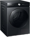 Samsung Bespoke Wärmepumpentrockner 9 kg, AI Dry, QuickDrive, AI Steuerung, Super Speed, Leise, Schwarz