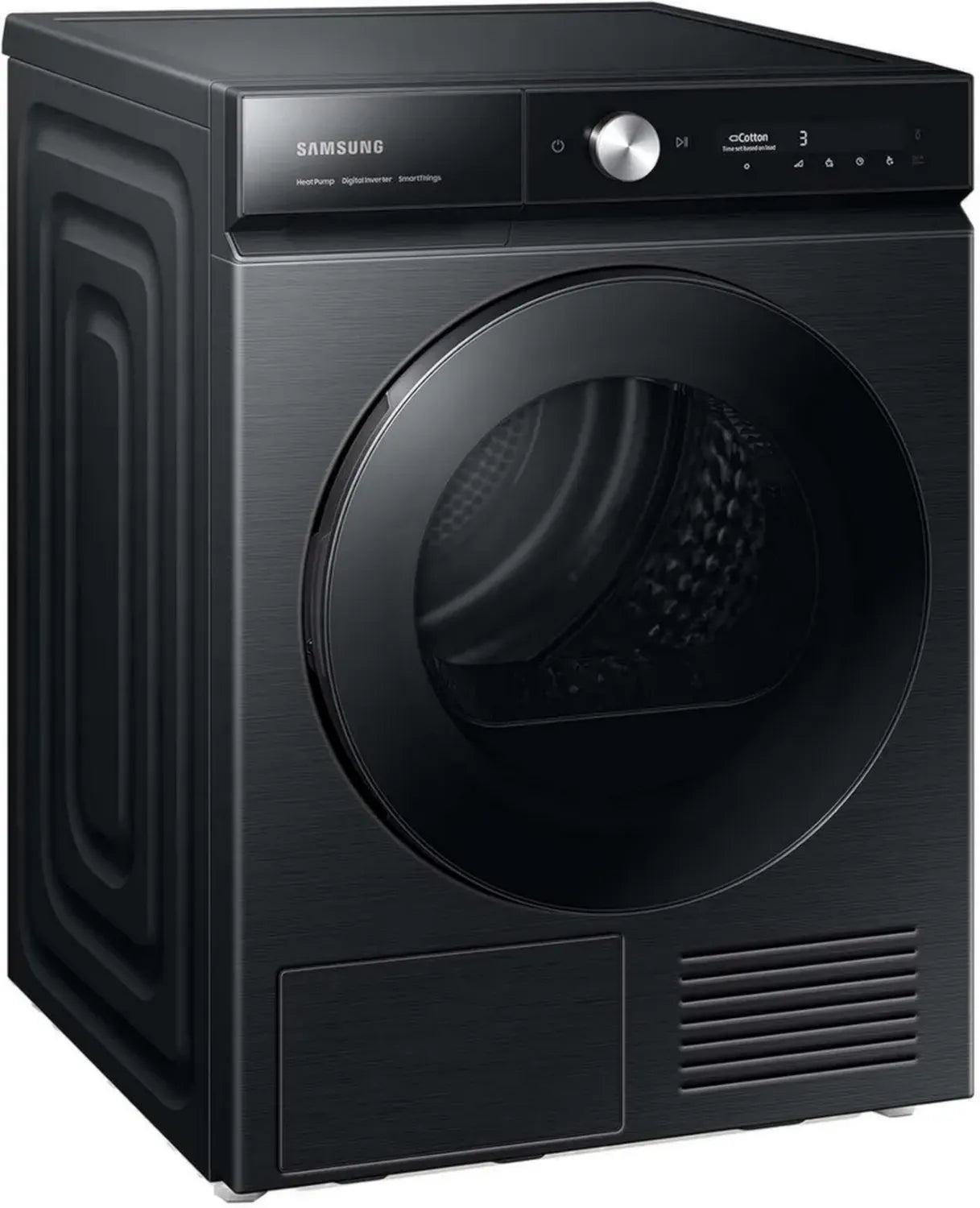 Samsung Bespoke Wärmepumpentrockner 9 kg, AI Dry, QuickDrive, AI Steuerung, Super Speed, Leise, Schwarz