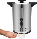 Hochwertige Edelstahl-Kaffeeurne 16L mit Perkolator für Veranstaltungen