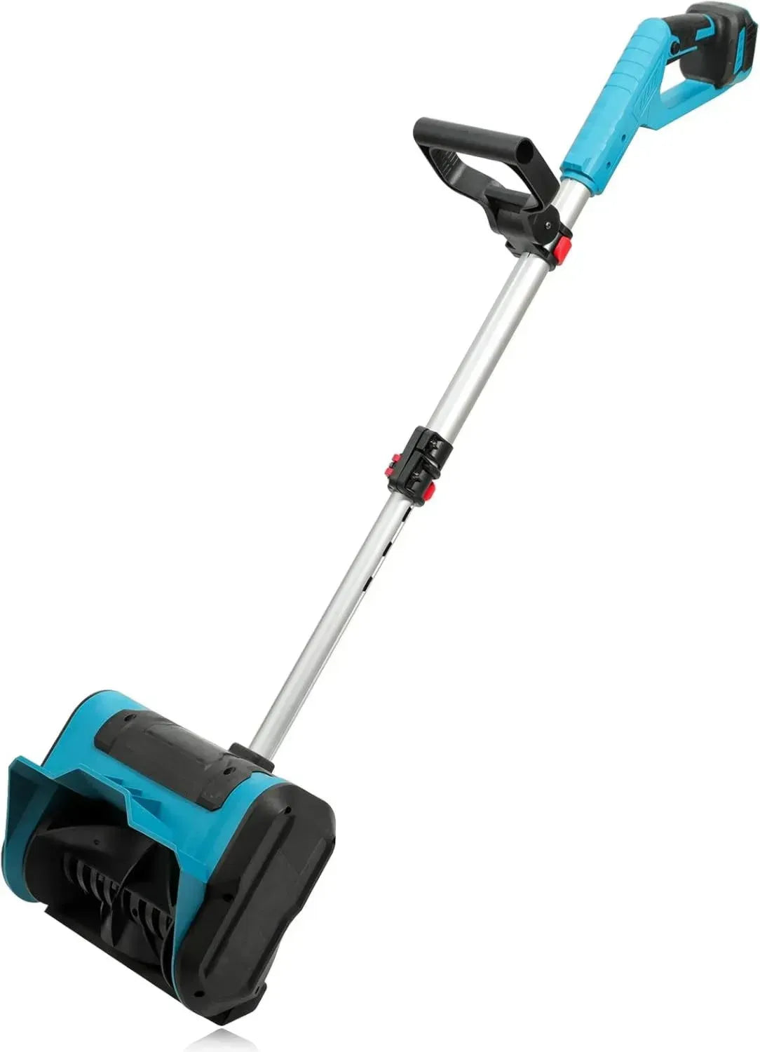 Kabellose Schneefräse mit bürstenlosem Motor für 18V Akku, 8M Wurfweite, 25CM Räumbreite, ideal für Terrassen und Gehwege