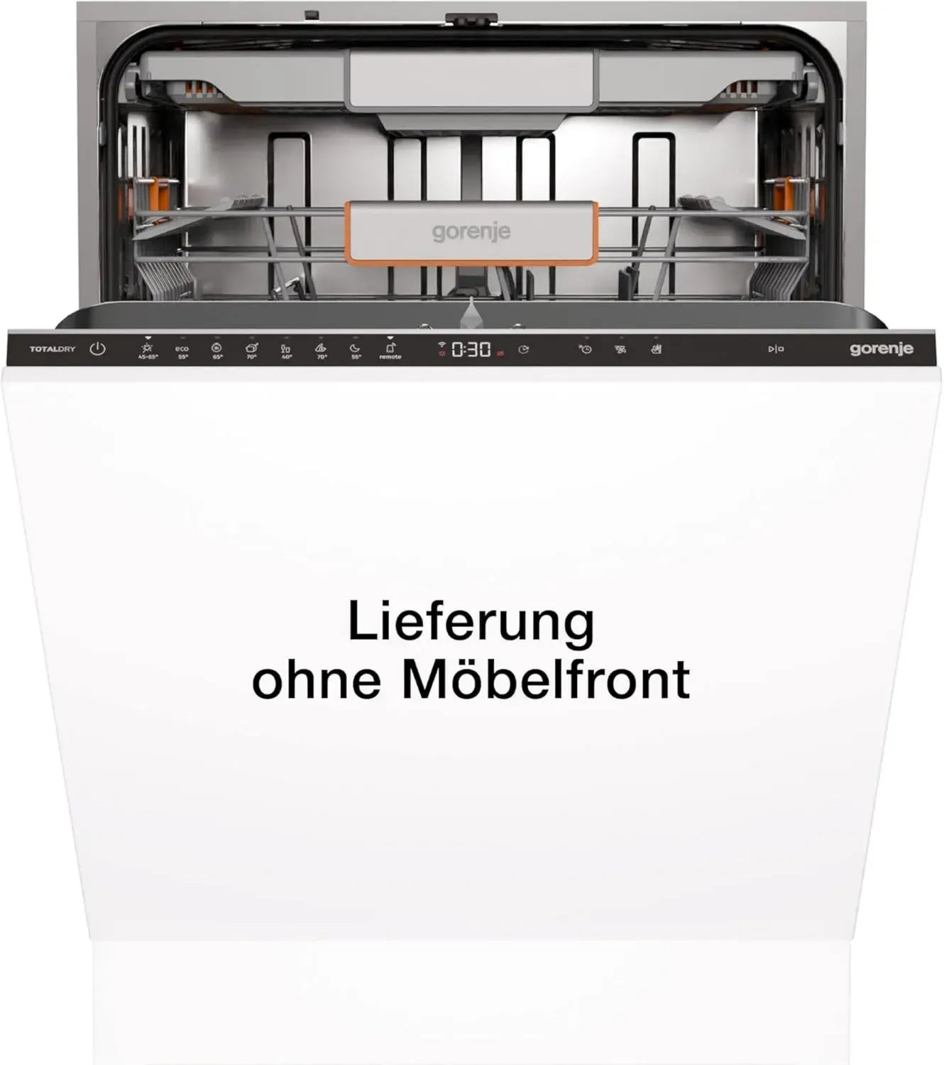Gorenje Geschirrspüler ULTRA16BWIFI, 60 cm, 16 Maßgedecke, 7 Programme, WiFi, Nachtmodus, LED-Statuslicht, Energieklasse B