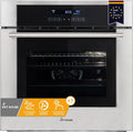 KKT KOLBE Einbaubackofen 60cm, 70L Volumen, 3,3kW Leistung, Grillfunktion, Heißluft, Teleskopauszüge, Automatischer Timer, Zweifach Wärmeschutz, Kindersicherung, Modell EB8015ED