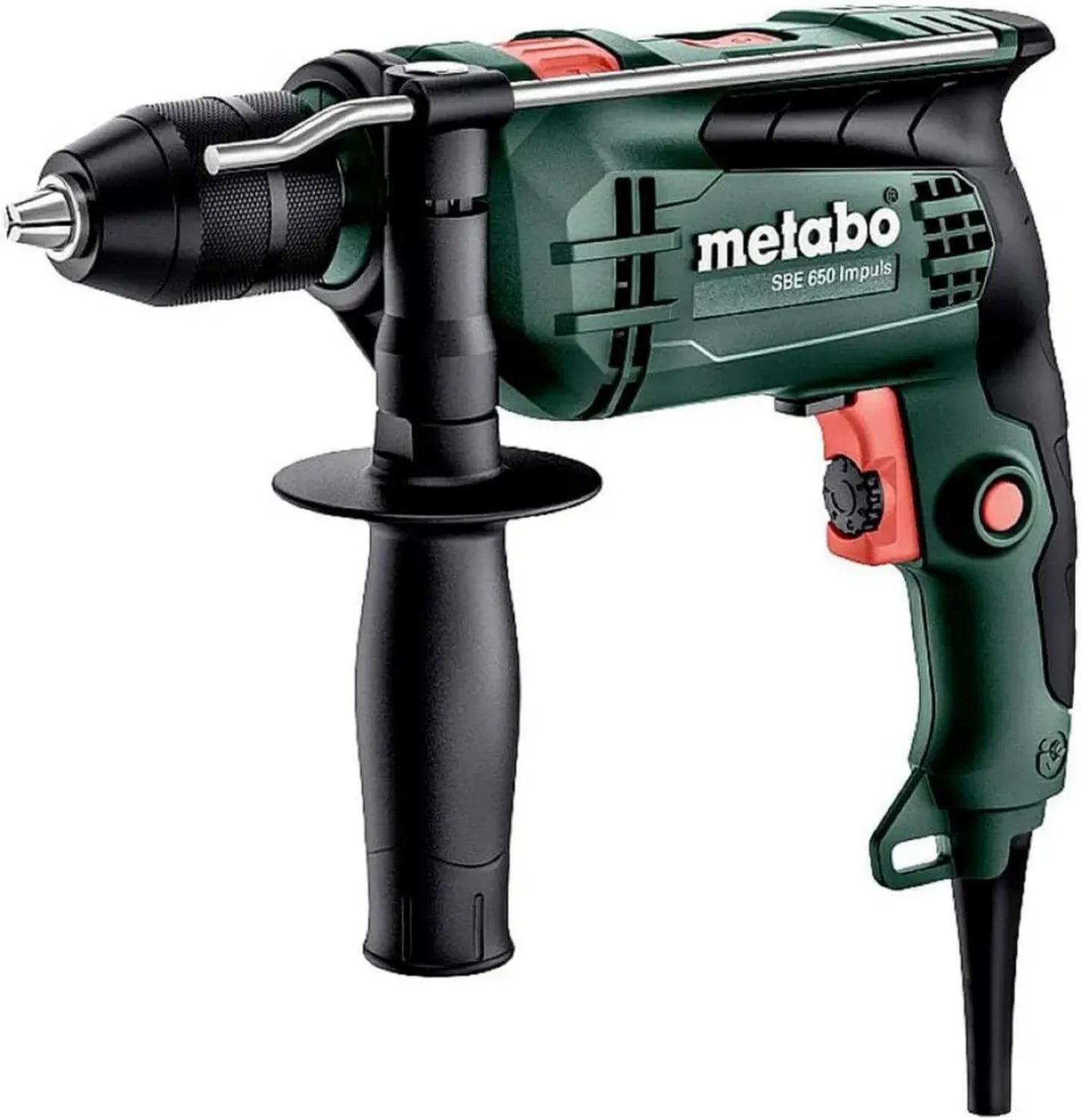 METABO 650W Schlagbohrmaschine mit Impulsfunktion im Koffer