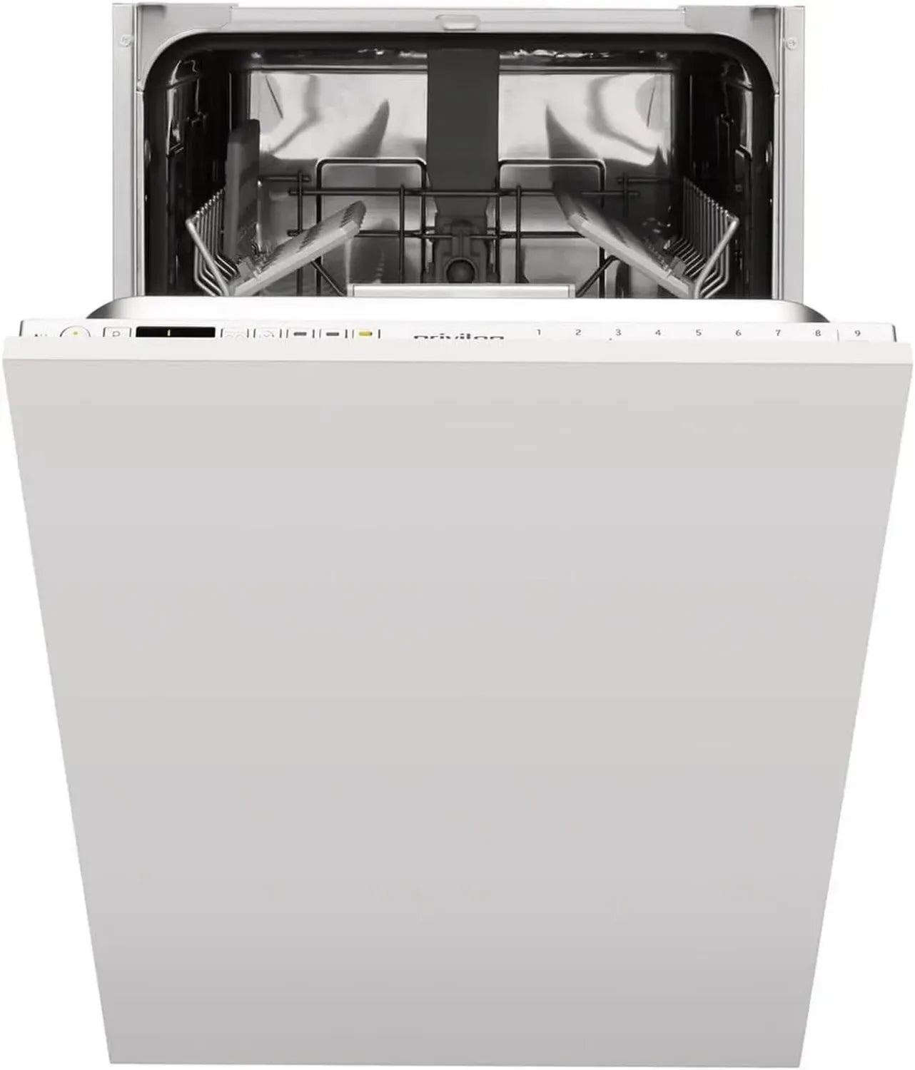 Privileg 45 cm Vollintegrierbarer Geschirrspüler mit Push&Go und Vollwasserschutz