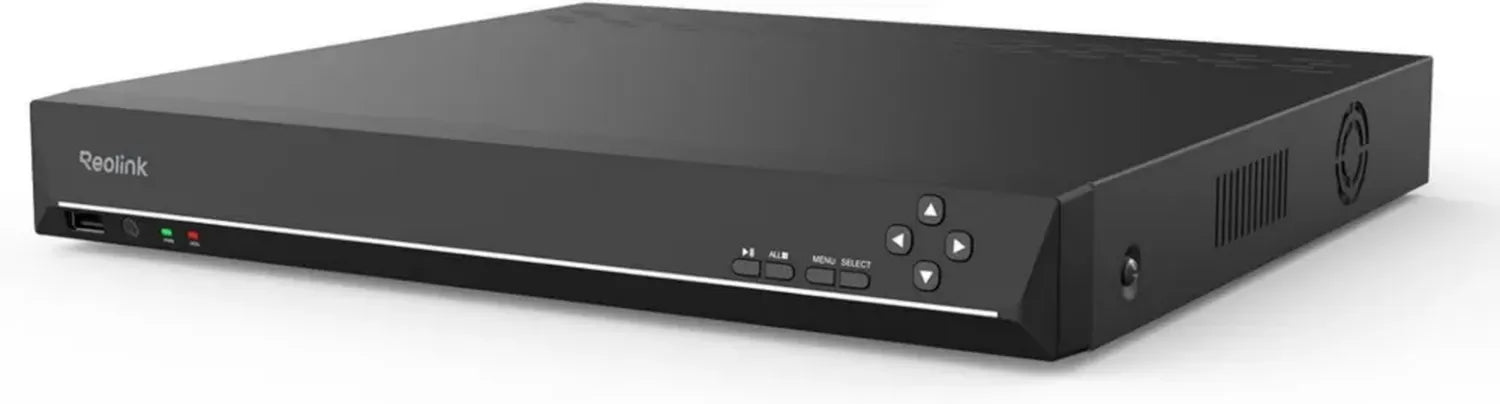 Reolink NVR 36-Kanal CCTV Überwachungssystem, 3 HDD-Steckplätze, unterstützt bis zu 16MP Kameras, ohne HDD
