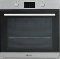 Bauknecht Einbau-Elektrobackofen 55.50 cm, Multi 5 Umluft, Edelstahl-Look