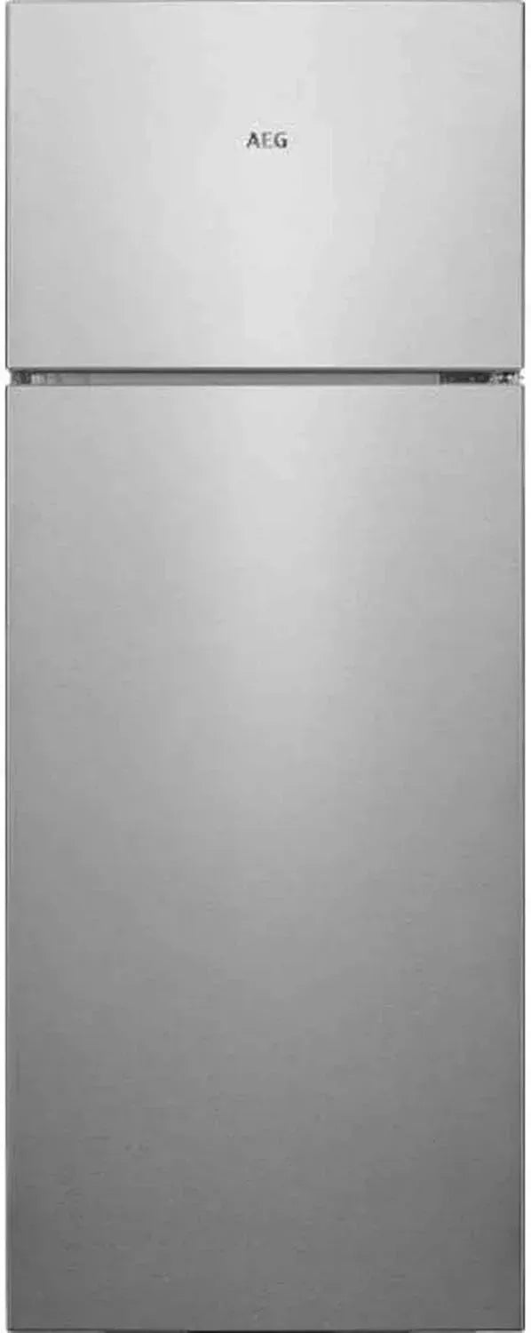 AEG RDB424E1AX Kühl-Gefrierkombination, freistehend, Serie 5000, ColdSense, 206 L, Edelstahl-Look