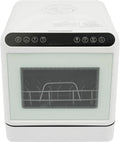 Kompakte Tischspülmaschine 1100W, 6L Wassertank, 4 Programme, ideal für 4-6 Personen