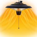 DONYER POWER Elektrische Terrassenheizung 800W & 2000W für Garten und Gewächshaus
