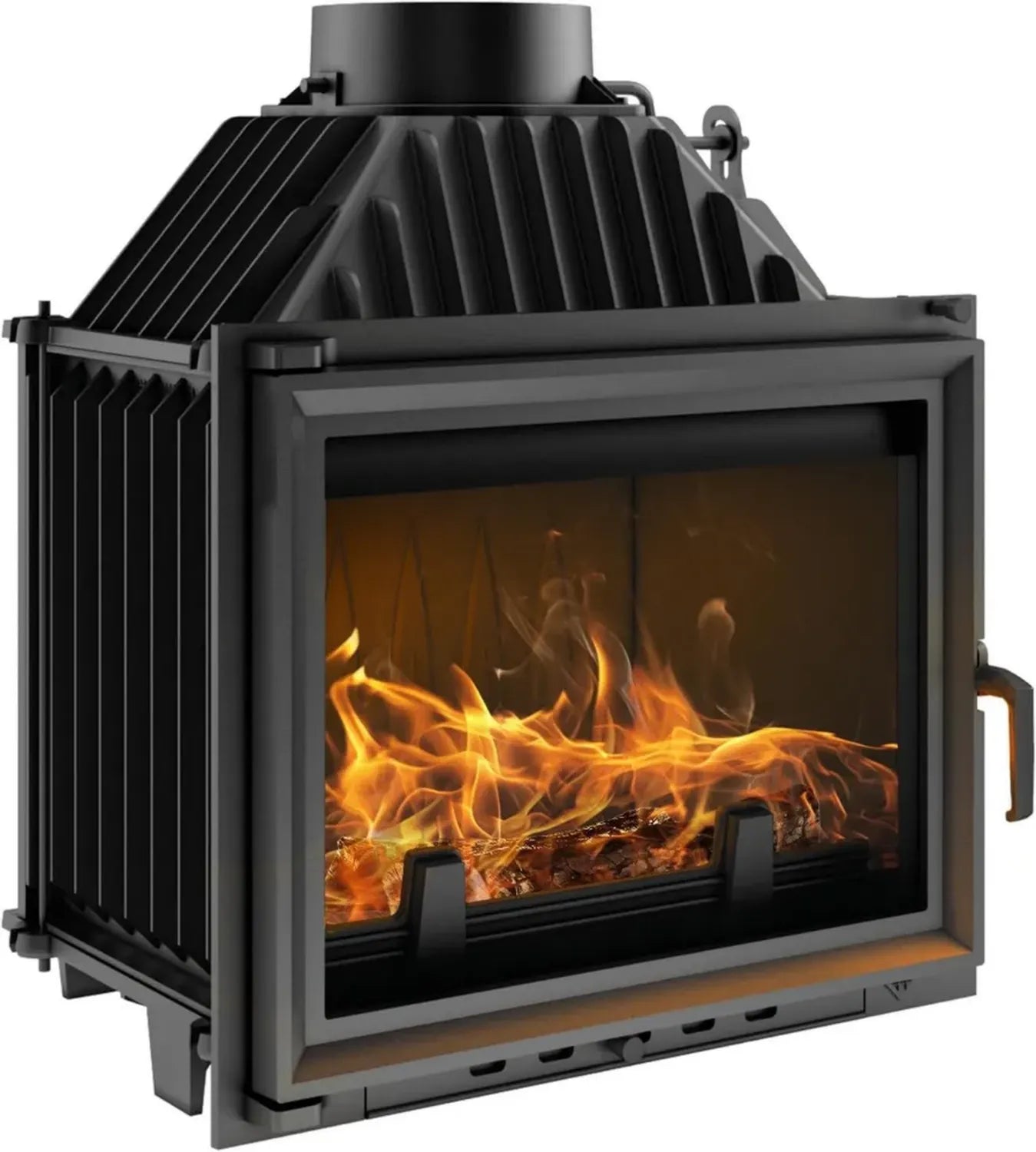 Kratki Kamineinsatz aus Gusseisen Maja 8 kW, Ø 150 mm