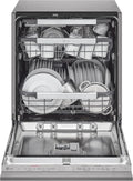 LG Geschirrspüler, 43 dB, Energieeffizienz A, Dampfreinigung, ThinQ, Silber