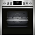 NEFF Einbauherd N50 mit CircoTherm, 7 Heizarten, LCD Display, versenkbare Knöpfe, EasyClean, Made in Germany