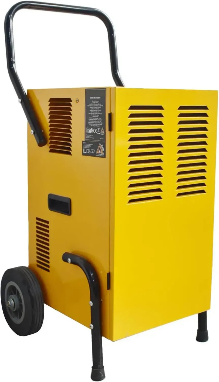 Leistungsstarker 50L/Tag Luftentfeuchter mit 5,5L Tank - Geeignet für 90m² Räume - Automatikmodus & Timer - Ideal für Keller, Wohnungen und große Räume