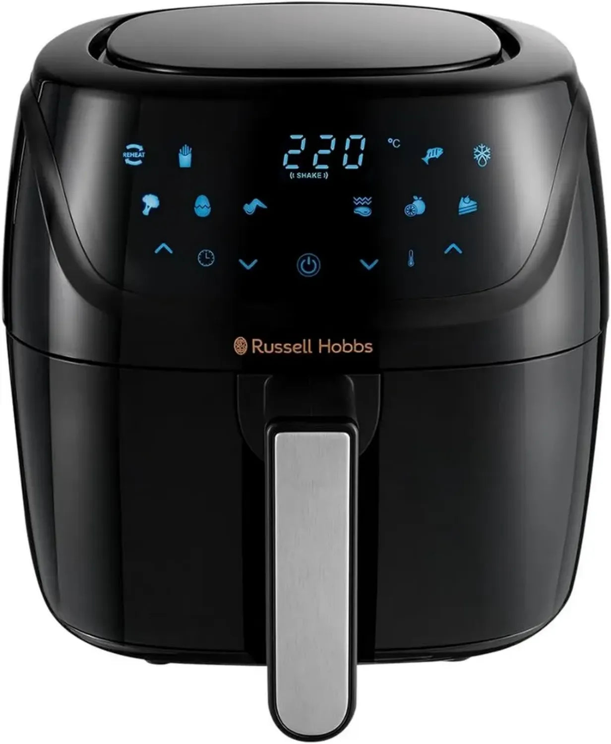 Russell Hobbs 4L Digitale Heißluftfritteuse mit Schnellerhitzung, UK Stecker