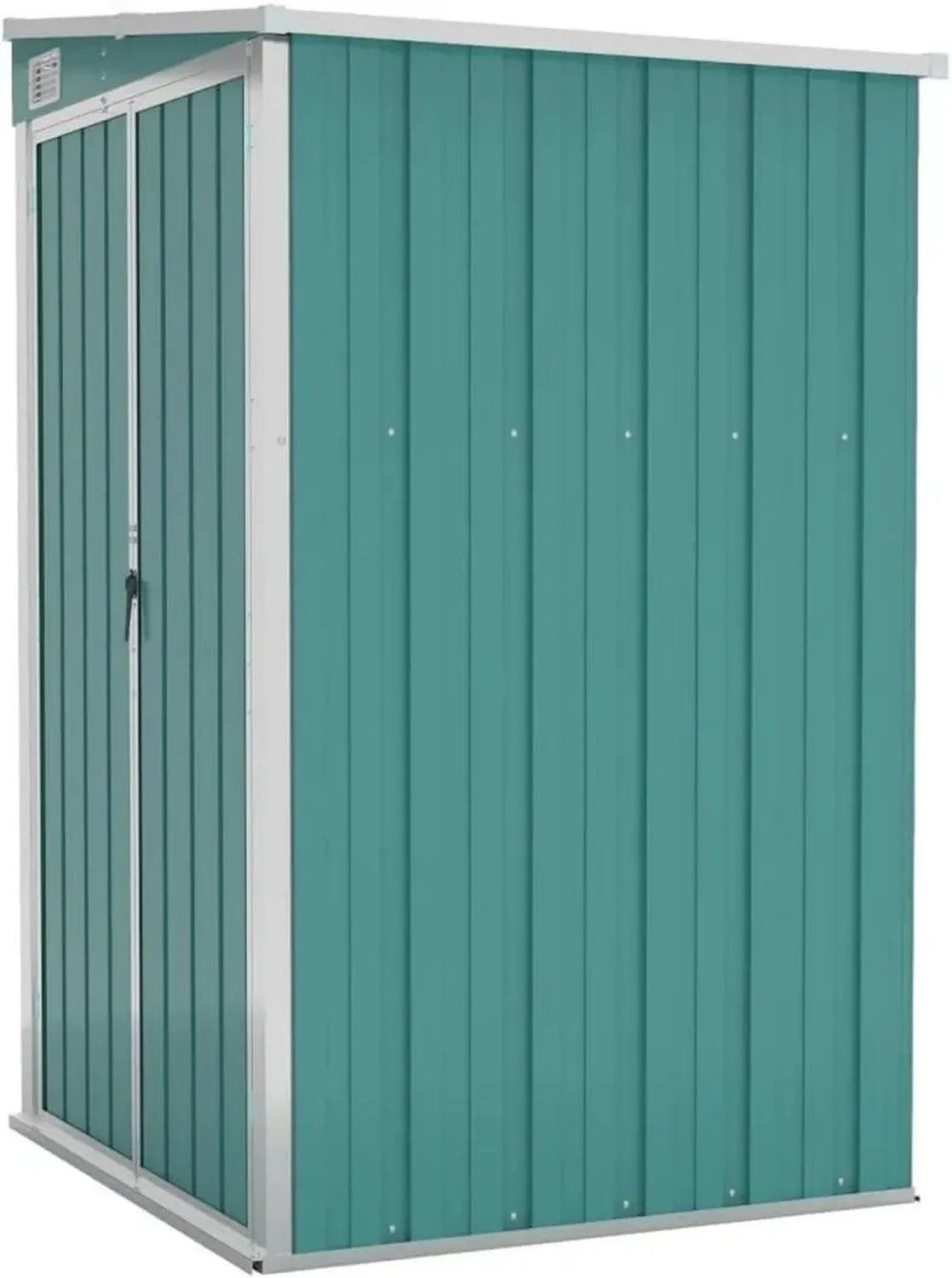 Wetterfeste Gartenhütte mit Fahrradunterstand 118x100x178 cm