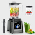 BioloMix Profi-Standmixer 2200W, 2L BPA-freier Behälter, Selbstreinigung, ideal für Smoothies