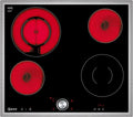 NEFF N70 Elektrokochfeld, 60cm, Schwarz, TwistPad, Edelstahlrahmen, 4 Zonen, Hergestellt in Deutschland