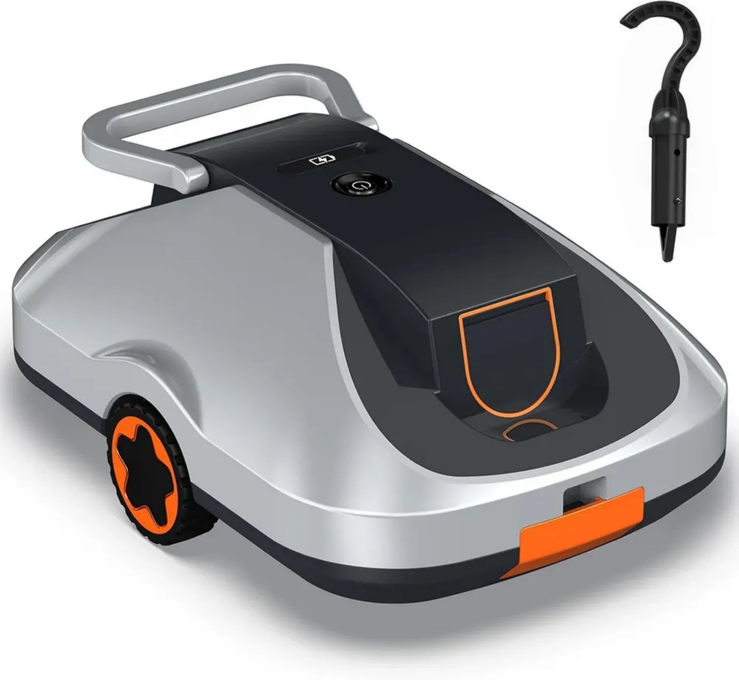 Kabelloser Poolroboter mit starker Saugkraft, 200 Min. Laufzeit, geeignet für Aufstell- und Einbaubecken bis 232 m²
