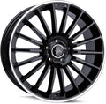 KESKIN KT15 Alufelgen Schwarz Glanz 8,5x19 ET45 5x112 Nabenloch 66,6 mm