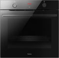 Amica EBX 943 600 S Einbaubackofen, Schwarz-Glas, 77L Volumen, 9 Funktionen, Timer