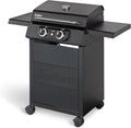 Enders Elektrogrill eCRAVE 2 mit Gussrost und Grillwagen, einfache Reinigung, 2 starke Heizelemente, stabile Haube mit Thermometer