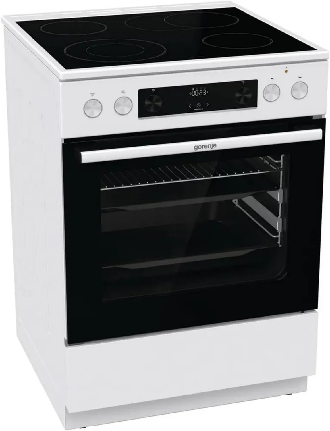 Gorenje Elektro-Standherd 60 cm mit Glaskeramikkochfeld und GentleClose