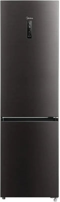 Midea Kühl-Gefrierkombination 323L, NoFrost, Energieeffizient, Verstellbare Schubladen, 201 cm Höhe