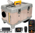 Leistungsstarke 8kW Diesel-Luftheizung mit Bluetooth und EU-Adapter, Tragbar und Effizient für Auto und LKW