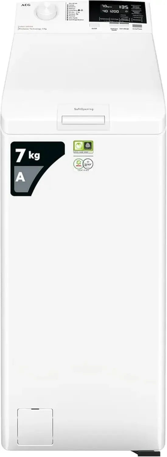 AEG Toplader Waschmaschine 7 kg, Serie 6000 mit ProSense™ Technologie