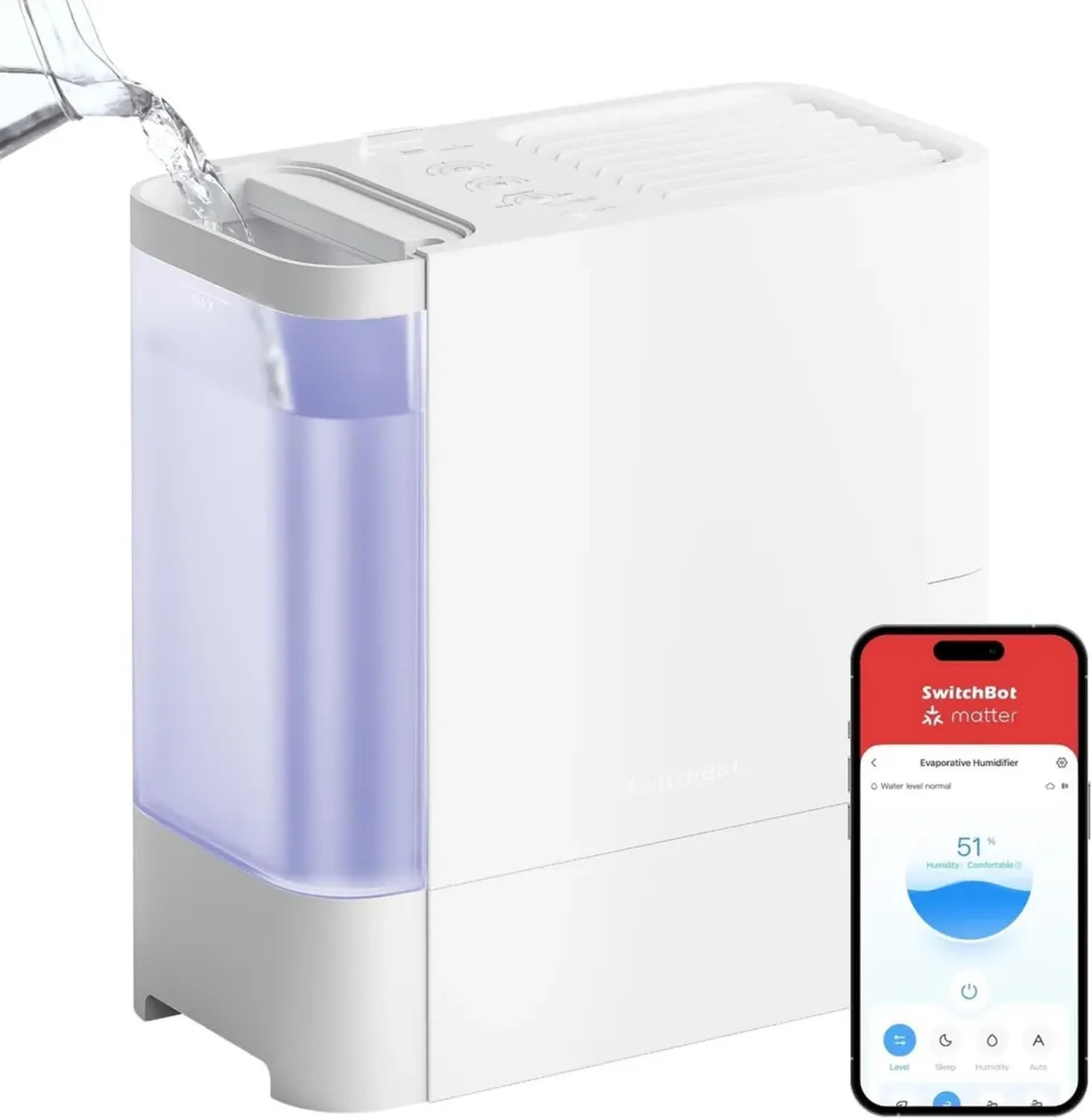 SwitchBot Smart Luftbefeuchter mit Matter-Kompatibilität