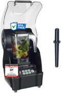 Leistungsstarker OmniBlend V Mixer mit Geräuschschutz und 6 Edelstahlklingen, 1,5L BPA-freier Behälter