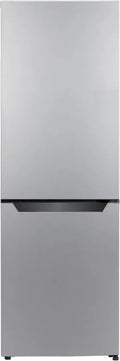 Respekta Kühl-Gefrierkombination 157L, 4-Sterne-Gefrierfach, Schnellkühlfunktion, wechselbarer Türanschlag, LED, 144 cm hoch, Energieklasse C, Silber