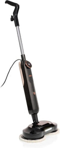 Princess Dampfreiniger für Hartböden mit rotierenden Bürsten, LED-Licht, 2 Dampfstufen, 520 ml Tank