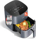 COSORI 4,7L Heißluftfritteuse, 7-in-1, Energieeffizient, Leise, Spülmaschinenfest, Hellgrau