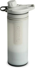 GRAYL GeoPress 710ml Wasserfilter für Outdoor-Abenteuer, eliminiert 99,99% der Keime – Ideal für Camping und Reisen (Peak White)