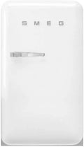 Smeg Vintage Tischkühlschrank, 122 l, Rechtsanschlag, Gefrierfach 17 l, LED-Beleuchtung, Weiß, 97 cm