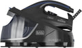 Black+Decker – Kompaktes Bügelcenter mit Präzisionsspitze und Keramiksohle, 1,5-Liter-Tank, 400 g/min Dampfstoß, Selbstreinigung und ECO-Modus