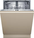 NEFF S153ITX01E Vollintegrierter Geschirrspüler 60 cm, Besteckschublade, Flex Korbsystem, Favoritenprogramm, Automatische Türöffnung, Aqua Stop