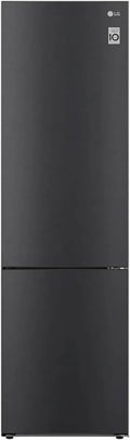 LG Kühlschrank mit Gefrierfach, Energieklasse B, 384 L, Total No Frost, Linear Cooling, Matt Schwarz