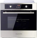 WOLKENSTEIN Einbau-Backofen 70L - Heißluft, Umluft & Grill, Teleskopauszüge, Timer, Edelstahl