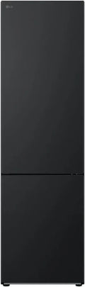 LG GBV22NCCEP Kühl-Gefrierkombination – Smart Inverter, No Frost, Flachdesign, Matt Schwarz, Energieklasse C