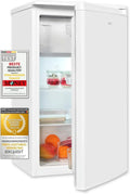 Exquisit Kühlschrank 81L mit Gefrierfach, freistehend, Gemüseschublade, Weiß
